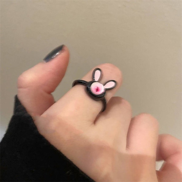 n Populär e Style Djurring Mode Personlighet Charm Finger 8