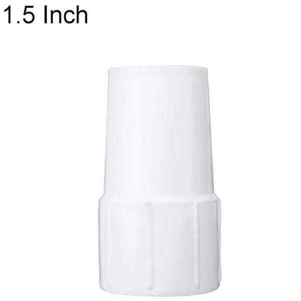 Svømmebassin slangeforbindelse Pool slange endemanchet venstre hånd 38mm White