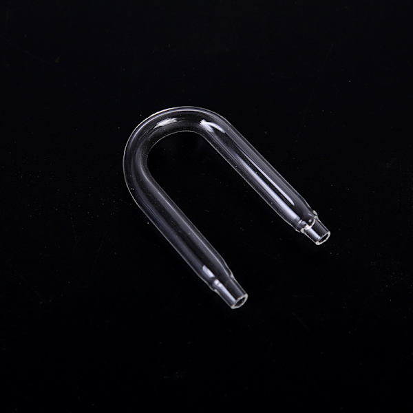 Holdbar U-formet glasrør akvarium CO2 diffuser kontraventil F 10MM