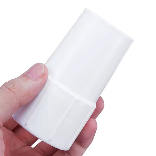 Poolslanganslutning Poolslangsändmanschett vänster hand 38mm White