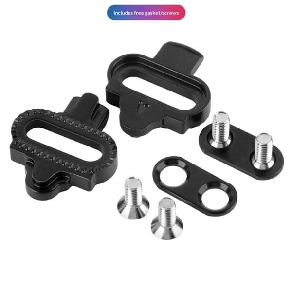 1 set mountainbikeskor klossar SPD-pedal cykelskor clips A1