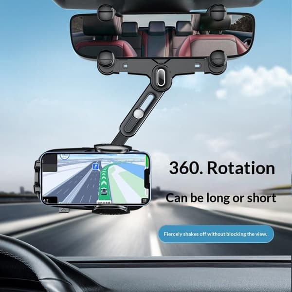 360° roterende bil bakspejl monteringsholder stativ vugge til Green