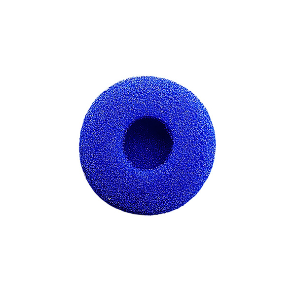 20 kpl korvatyynyt kuulokkeille Foam 18mm Sponge Bluetooth Blue