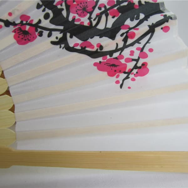 Cherry Blossom Fans Bröllopsfavor Present Party Reception Delicat