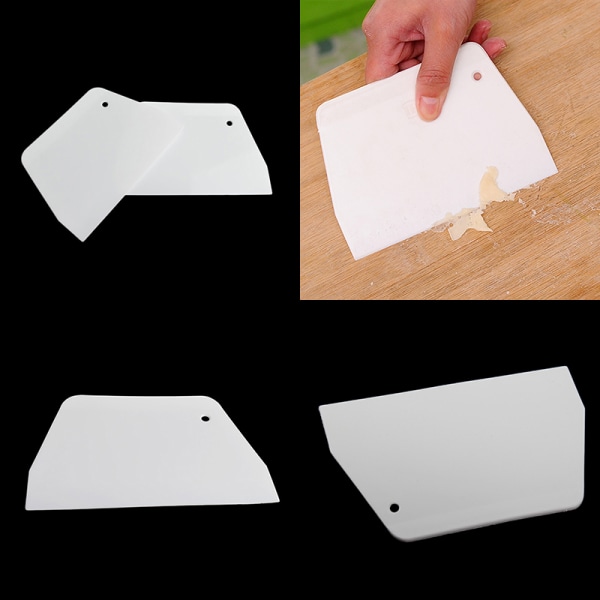 Cake Edge Scraper Decorating ter Smoother puolisuunnikkaan keittiö Moi