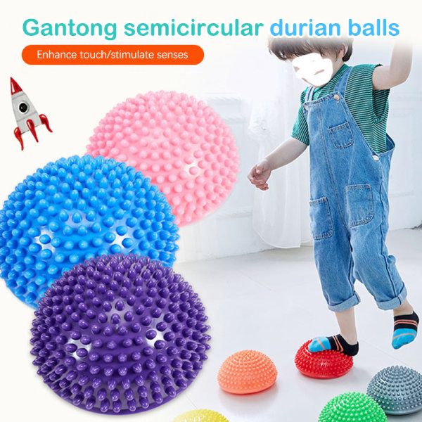 Balance Stepping Stone Durian Balance Ball Lasten Sensorinen lelu Fit Orange