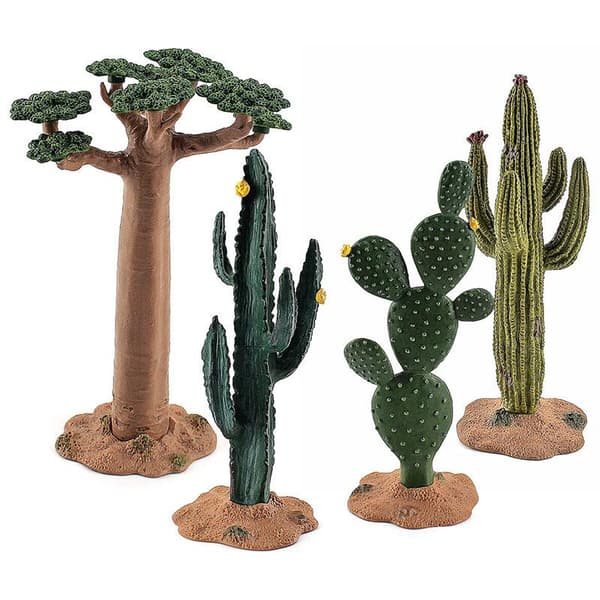 1 stk simulert brødfrukt kokosnøttpalmetre stubbe baobab kaktus A7