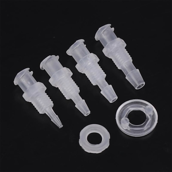 Luer Lock Adapter Lige Gennem Plade PP Plast Luftventil P A1