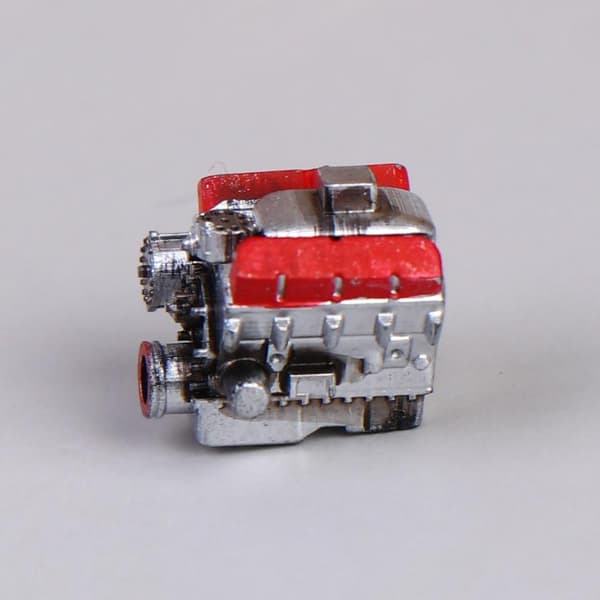 1:64 Simulerad motor miniatyrscenmodell prydnad sandbord A2