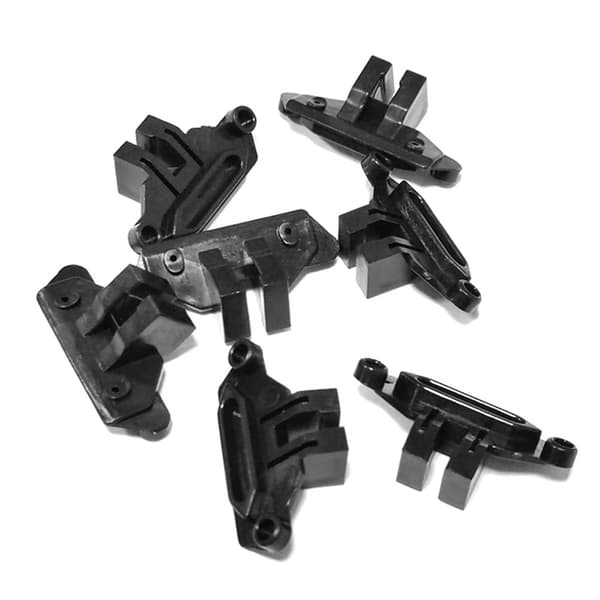 Elektrisk Clipper Parts Black Plastic Swing Head Guide Block For Spring