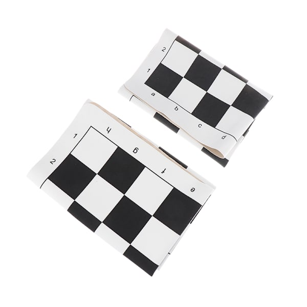 PU Läder Soft Tournament Schackbräde för barns utbildning 51X51CM
