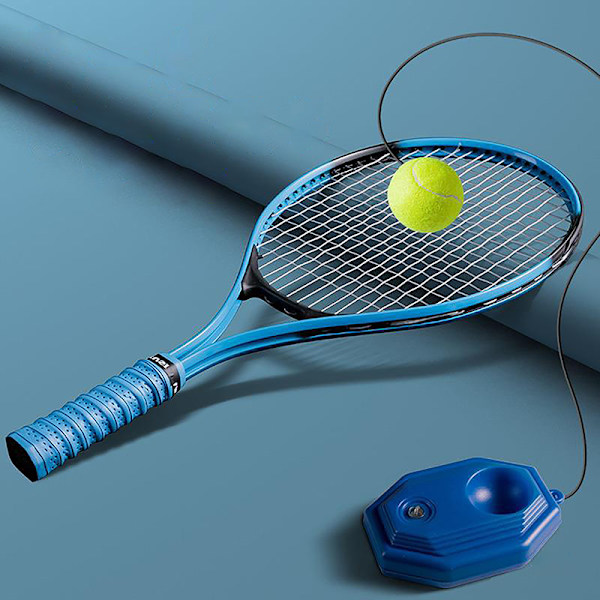Heavy Duty Tennis Training Aids Base Med Elastisk Rope Ball Spa A2
