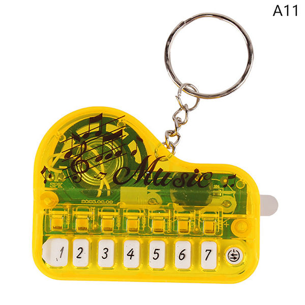 Kannettava soitinlelu Piano-avaimenperä Mini Electronic A11
