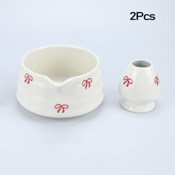 Bambu Matcha Vispset Chasen Chashaku Matcha Visp För Te C 4Pcs