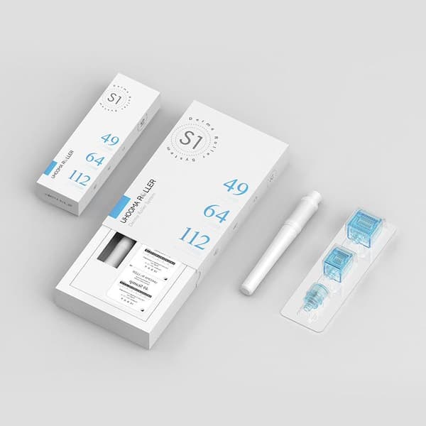 Derma Micro Roller Stamp Set Med 0,25 mm justerbar A