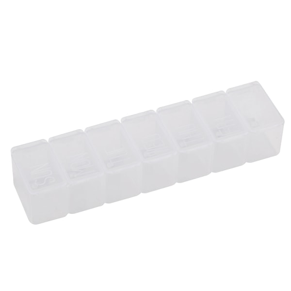 7 Days Tablet Pill Box Holder Weekly Medicine Storage Organizer