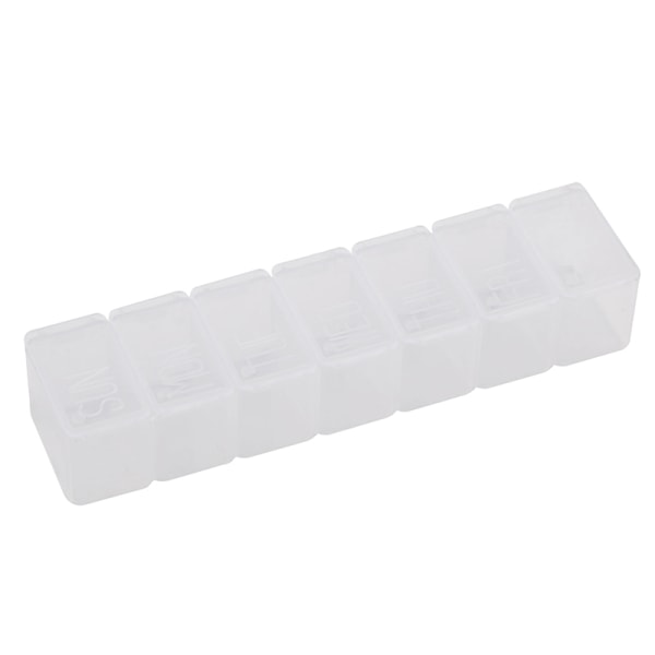 7 päivän tabletin pillerirasiapidike, viikoittainen lääkkeiden organizer