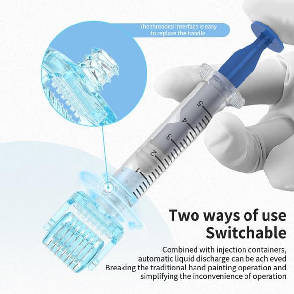 Derma Micro Roller Stamp Set Med 0,25 mm justerbar A