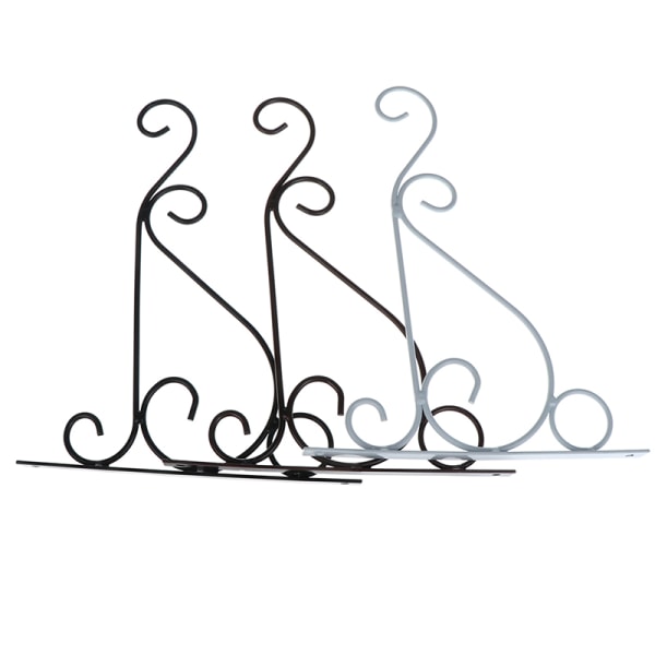 Iron Flower Pot Hook s Landskapsfeste Vegghengende Balkong Bronze