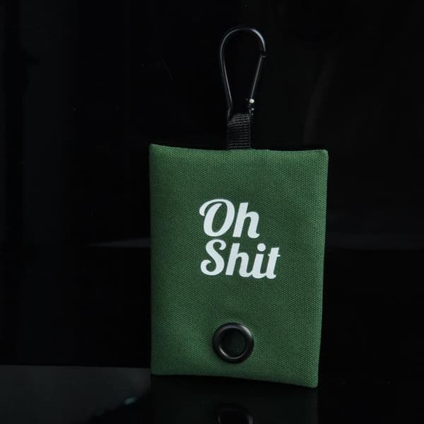 Husdjurstillbehör Canvas Sopkassar Bajspåsedispenser Portabel Blue