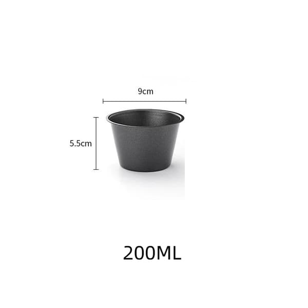 1/5 st muffinsform kompakt design enkel att släppa effektiv förvaring 100ML