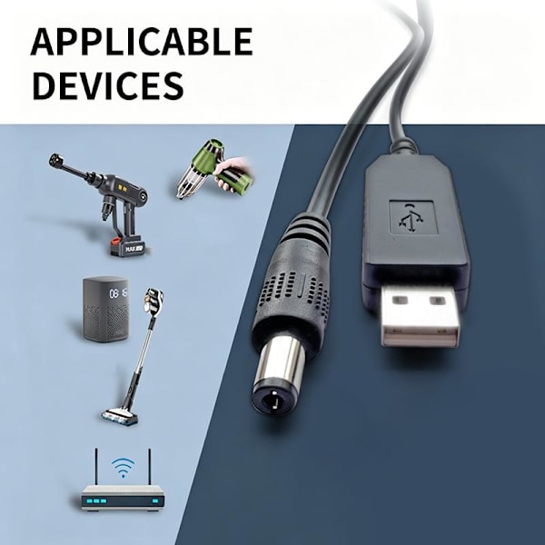 USB Boost Converter Adapter Power Boost Line DC 5V till DC 9V / A2