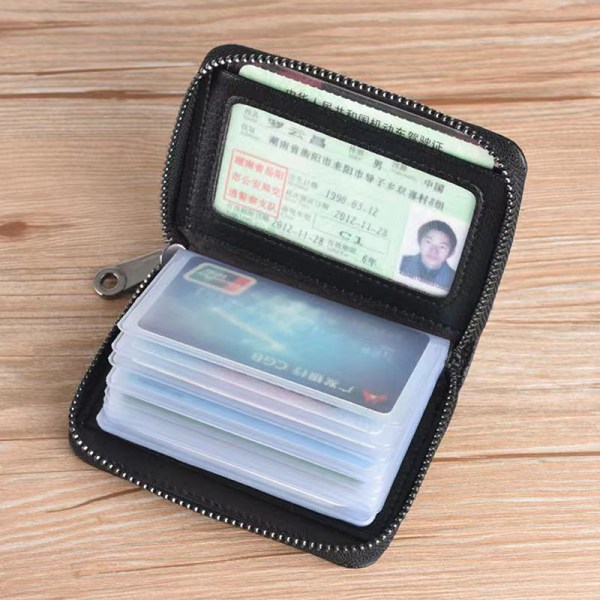 20 Innhold Kortholdere PU Business Bank Kreditt Buss ID-kort Black