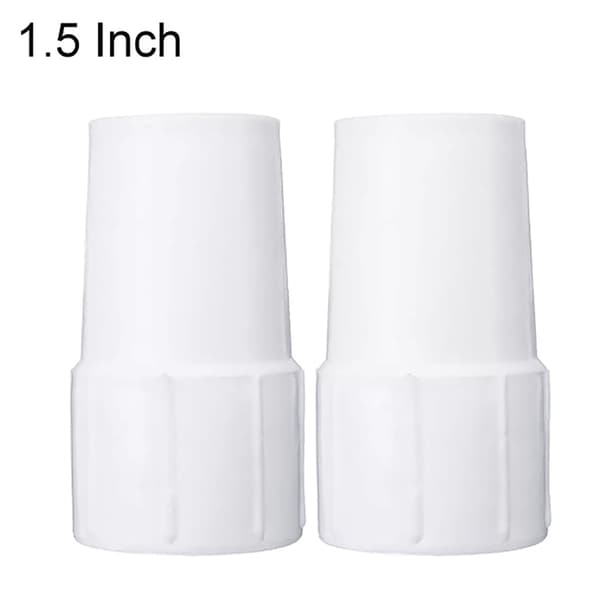 Poolslanganslutning Poolslangsändmanschett vänster hand 38mm White