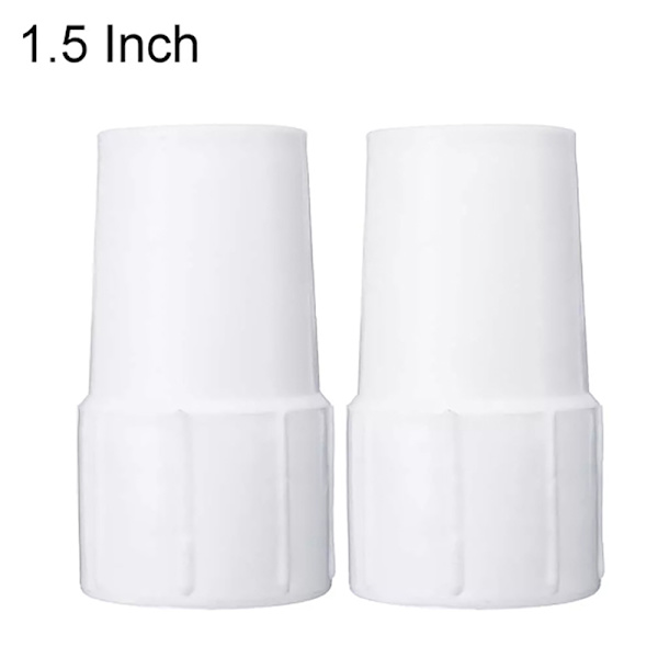 Svømmebassin slangeforbindelse Pool slange endemanchet venstre hånd 38mm White