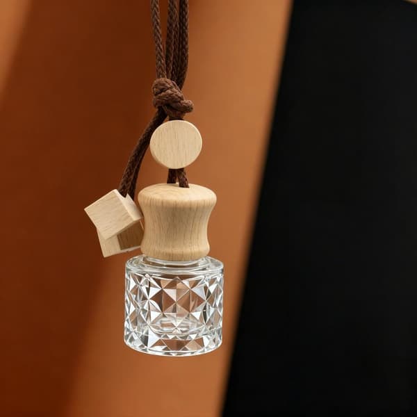 1 stk bilparfymeflaske ornament aromaterapi eterisk oljeflaske A3