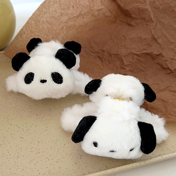 Dukke Plys Panda Hair Claw Fashion Cartoon n Style Animal Shark A1