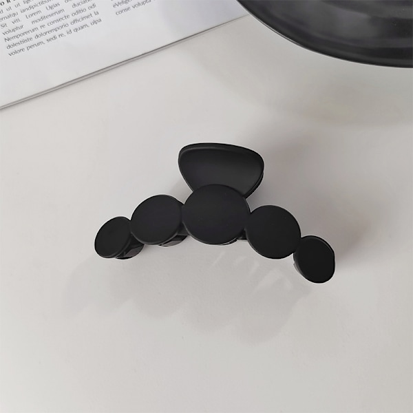 n Stil sorte store hårkløer piger Elegant mode hårnåle B A4