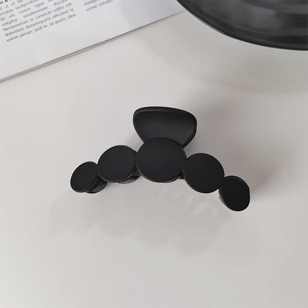 n Stil sorte store hårkløer piger Elegant mode hårnåle B A9