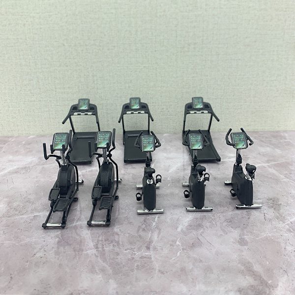 Skala 1:60 Dockhus Löpband Miniatyrer Möbel Dockhus A