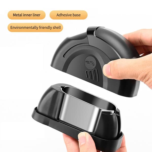 Bilaskfat Bildörrenhet med lock Universal Askfat Auto Ac A3