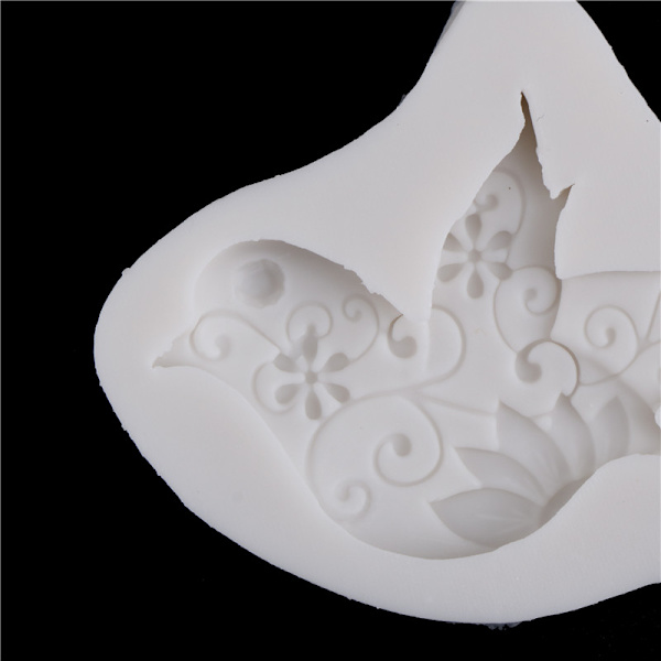 fredsdue form harpiksforme silikone fondant kage dekoration