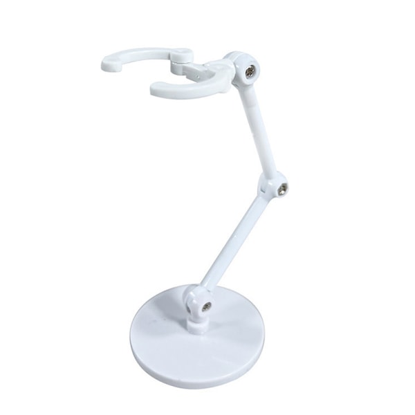 Dockställ Action Figur Base Display Stand för HG/RG 1/144 SH White