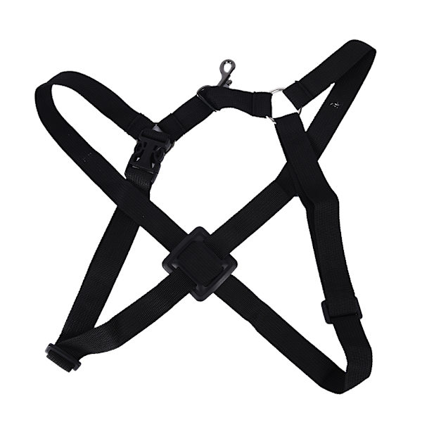 Säädettävä valjaat olkapää Black Sax Belt kaulahihna