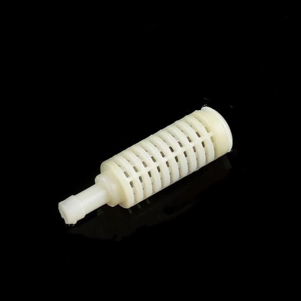 Akvarium Luftstein Innebygd Filter Diffuser Gjennomsiktig Plast B White