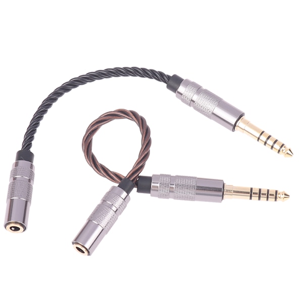 4,4 mm afbalanceret han til 3,5 mm stereo hun-adapterkabel 4,4 mm B