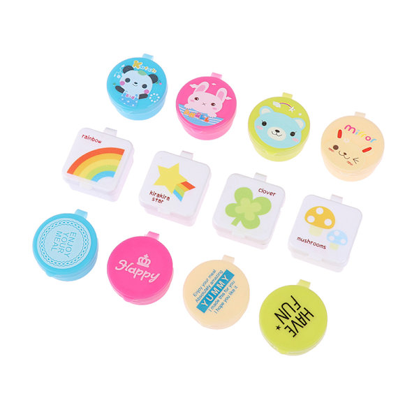 Tecknad såsflaska Mini Bento Box Djurvän Sojasås Box A2