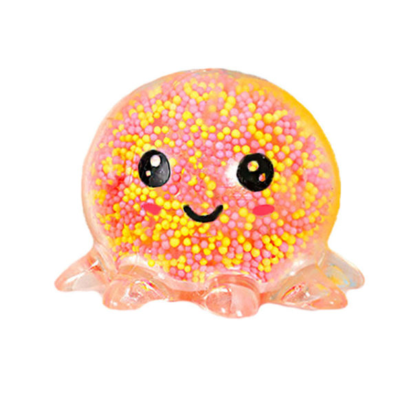 Glødende lys blæksprutteventil boldlegetøj Bubble Octopus boldlegetøj