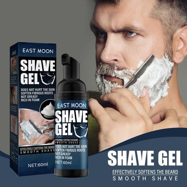 50 ml Aloe Barberskum til mænd Hold dig frisk, behagelig og blød
