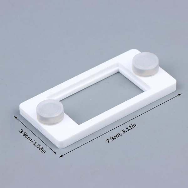 Krybdyr Terrarium Termometer Magnetisk Montering Robust Universal F White