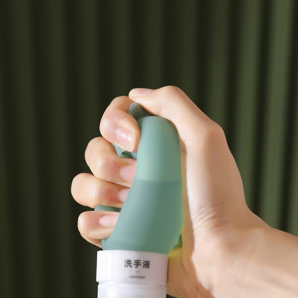3 kpl set 90 ml tyhjä värillinen muovipulloshamppu