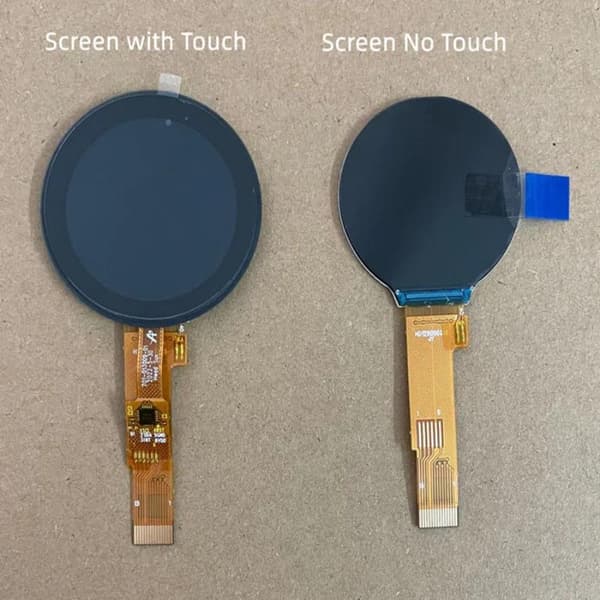 1 stk. IPS 1,28 tommer SPI TFT LCD Kapacitiv Touch Rund GC9A01 C A1