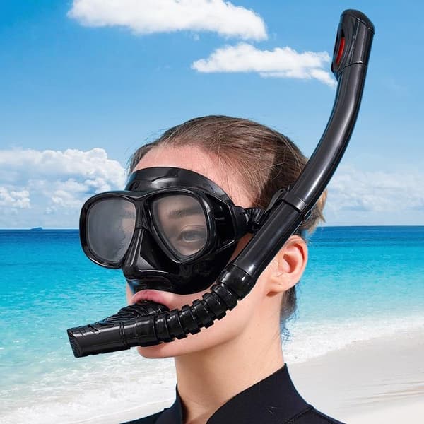 1 st dykmaskset med antidimma härdat glas läckagesäker A2