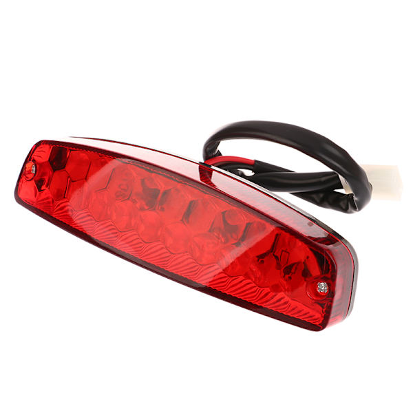 LED 3Wire 12V Jarruvalo Lisenssi Takavalo punainen ATV Of
