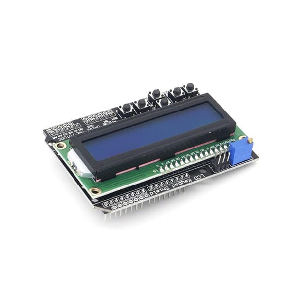 1602 LCD-näppäimistösuoja LCD1602 LCD 1602 -moduulinäyttö ATME:lle