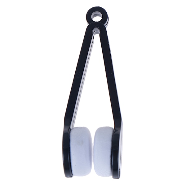 1 ST Solglasögon Glasögonborste Clean Tool Mikrofiberglasögon Black